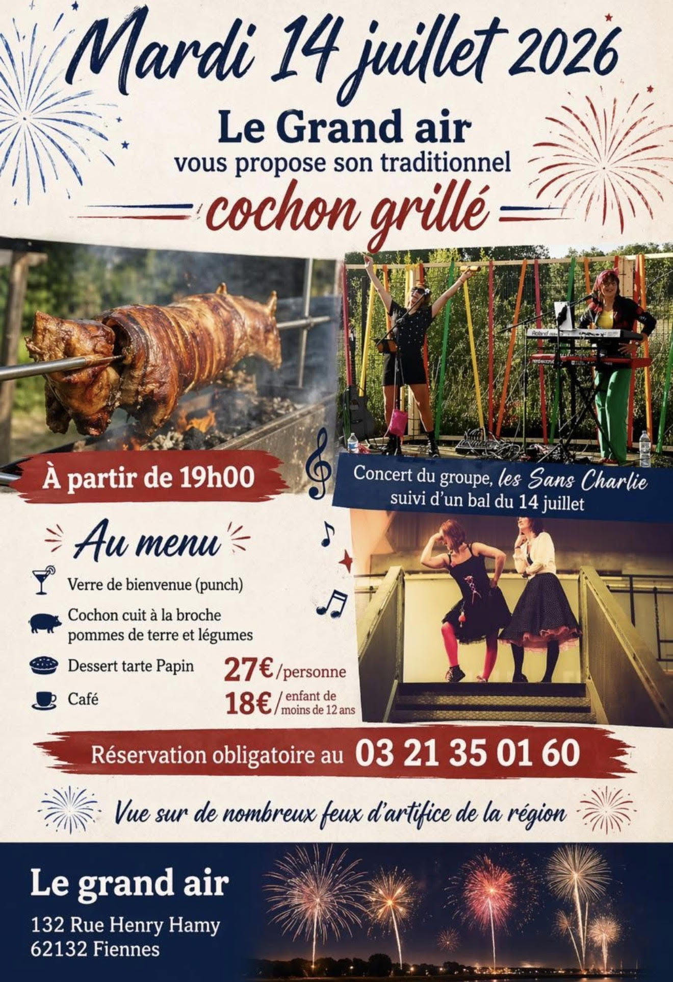 Cochon grillé